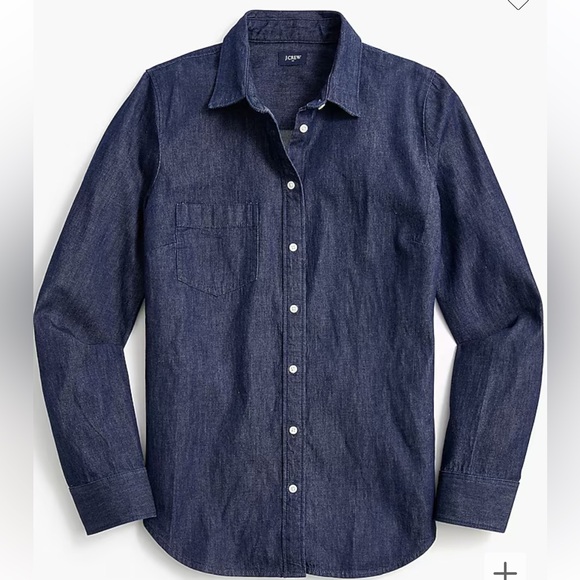 NWT Chambray Shirt - Picture 1 of 5